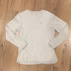 Vineyard Vines long sleeve gray shirt